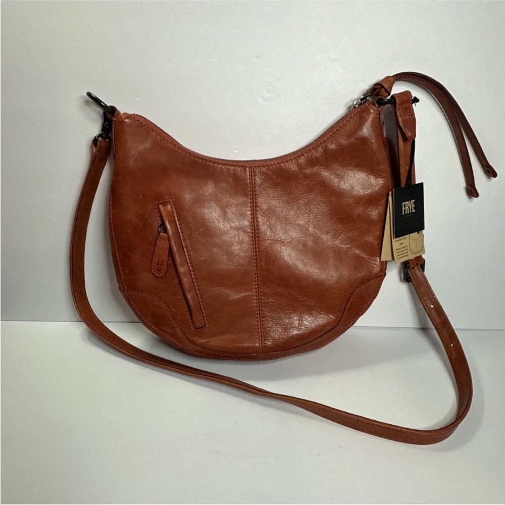 NWT Frye Melissa Small Scooped Hobo in Burnt Orange color ****PRICE IS FIRM****